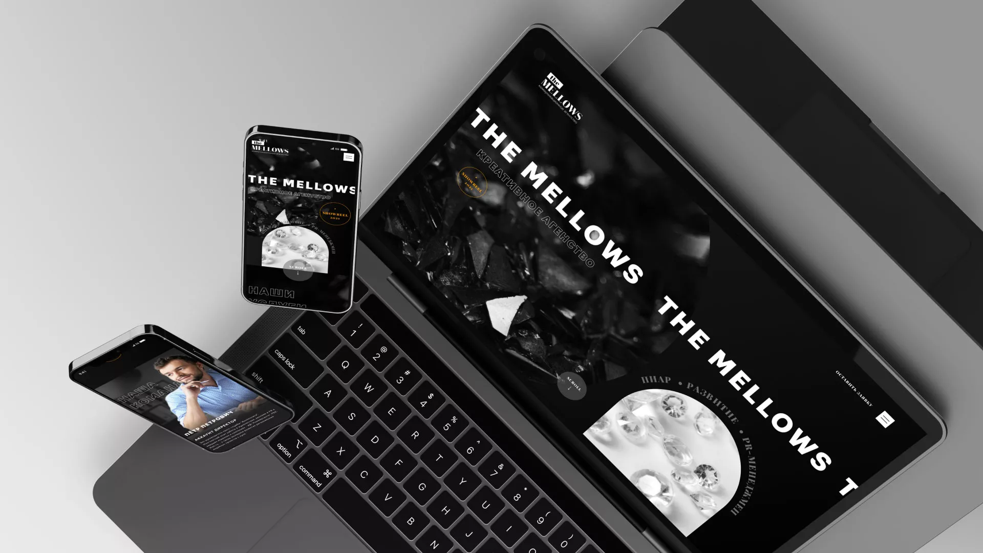Разработка сайта креативного агентства «The Mellows» в Тайшете